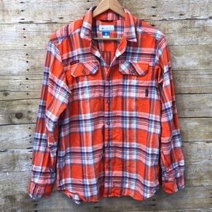 Columbia Flannel Clemson Tigers 